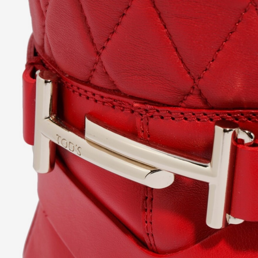 Tod's Gomma ZP Stivale Doppia Boot - Picture 7 of 7